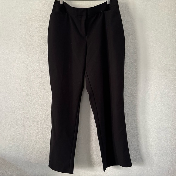 Black Tailored Trouser Minimalist Chic Curvy Fit Size 20W JM Collection EUC - Picture 12 of 12